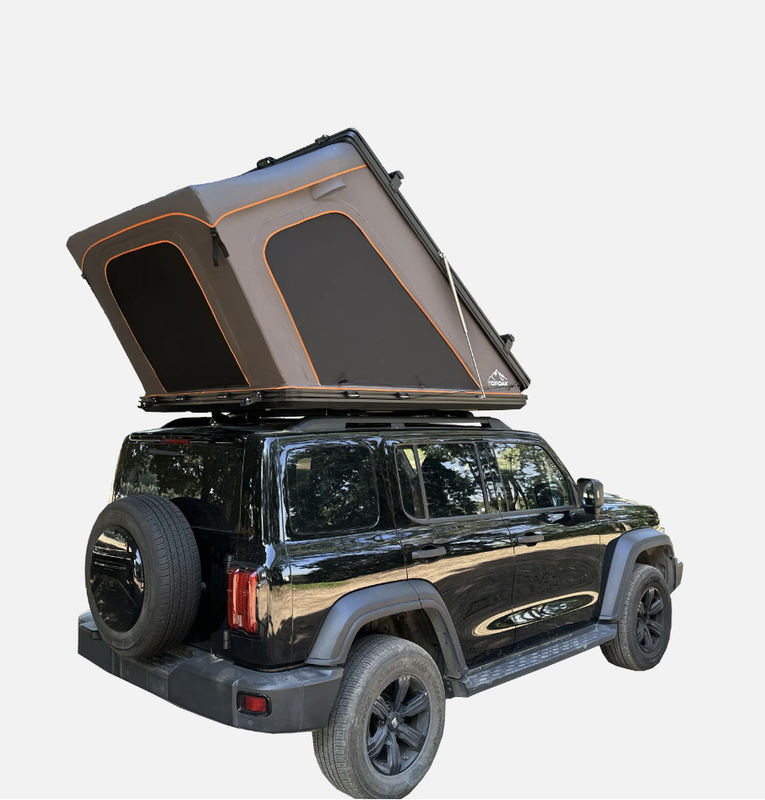 Seam taped Aluminum 2-3 Person Rooftop Tent High Density Sponge 5cm