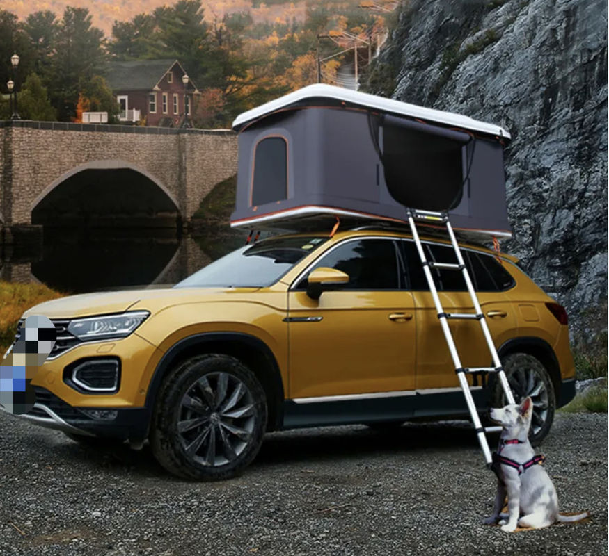 Rugged Hard Shell Outdoor Travel Hiking Rooftop Tent for Off Roading